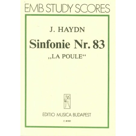 SYMPHONY HOB.I:83 "POULE"