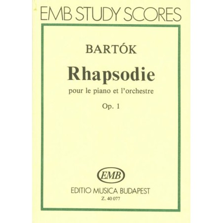 RHAPSODIE OP.1