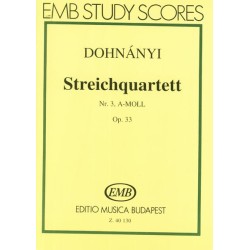 STREICHQUARTETT OP.33/3 A-MOLL