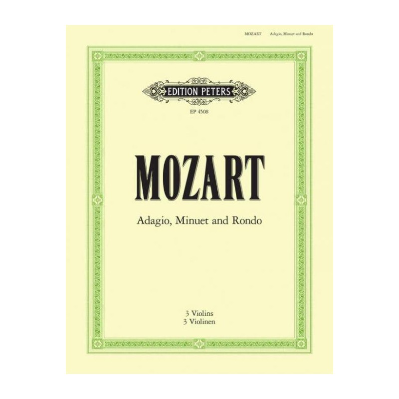 ADAGIO-MINUET & RONDO KV.356