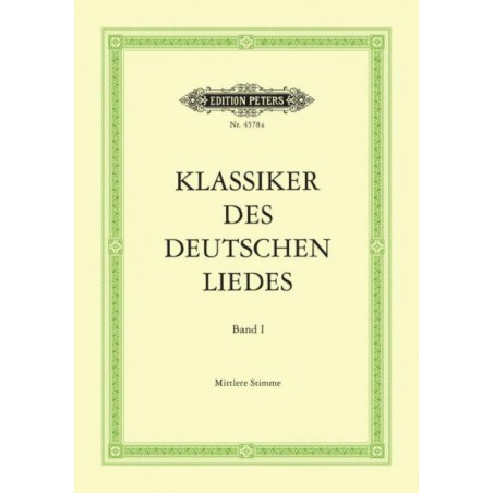 KLASSIKER LIEDES 1 (MIDDLE VOICE)