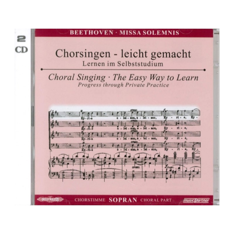 CD MISSA SOLEMNIS D-DUR OP.123 - SOPRAN