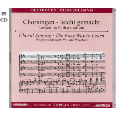 CD MISSA SOLEMNIS D-DUR OP.123 - SOPRAN