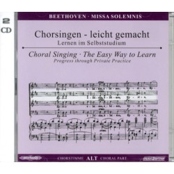 CD MISSA SOLEMNIS D-DUR OP.123 - ALT
