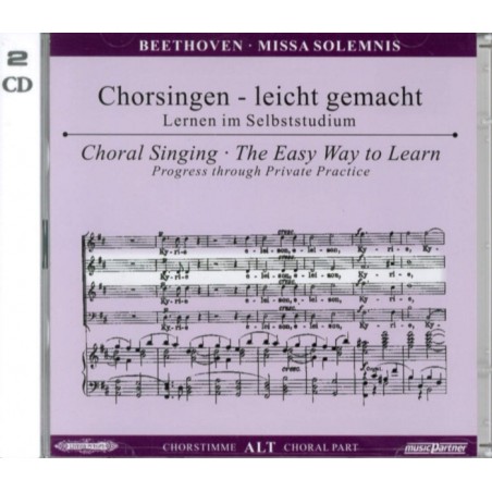 CD MISSA SOLEMNIS D-DUR OP.123 - ALT