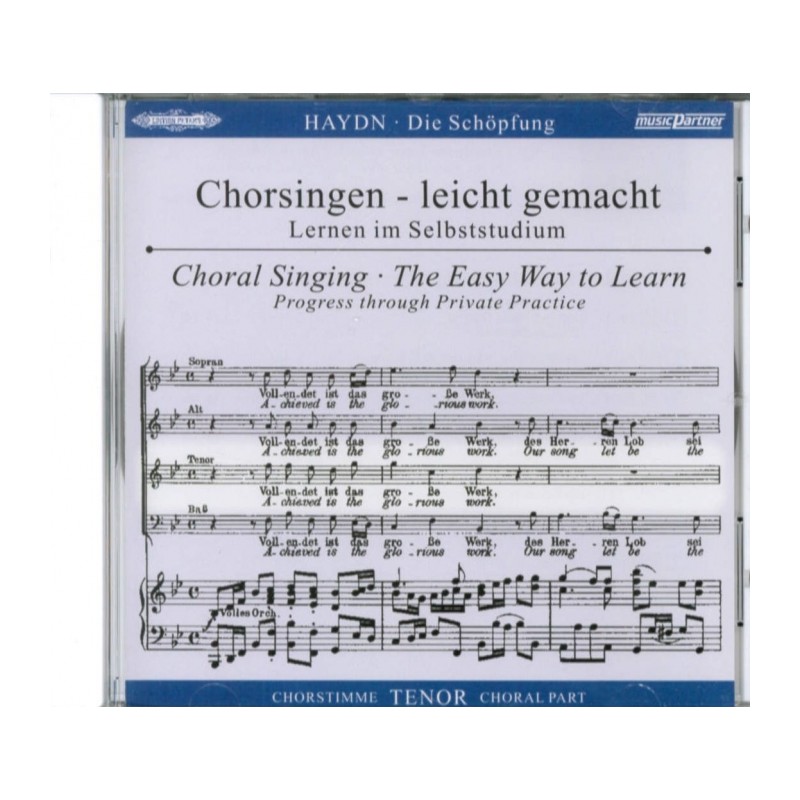 CD DIE SCHOPFUNG - TENOR