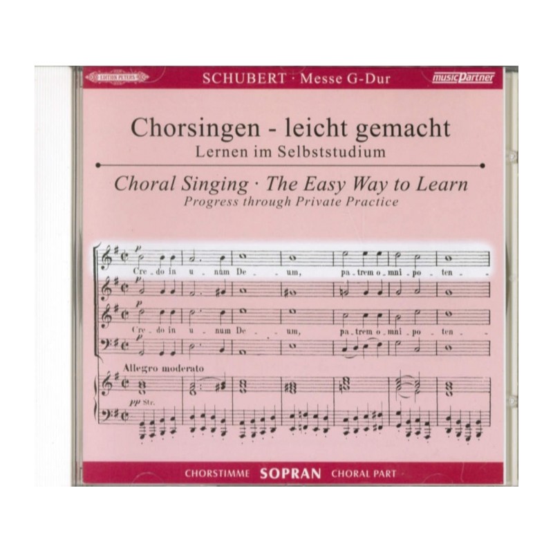 CD MESSE G-DUR - SOPRAN