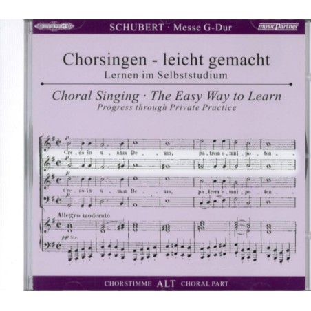 CD MESSE G-DUR - ALT