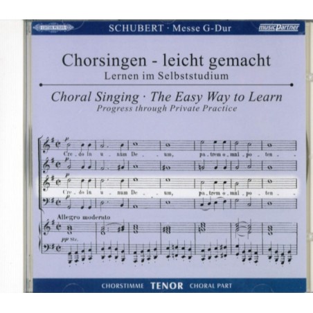 CD MESSE G-DUR - TENOR