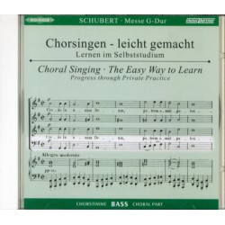 CD MESSE G-DUR - BASS
