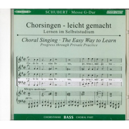 CD MESSE G-DUR - BASS