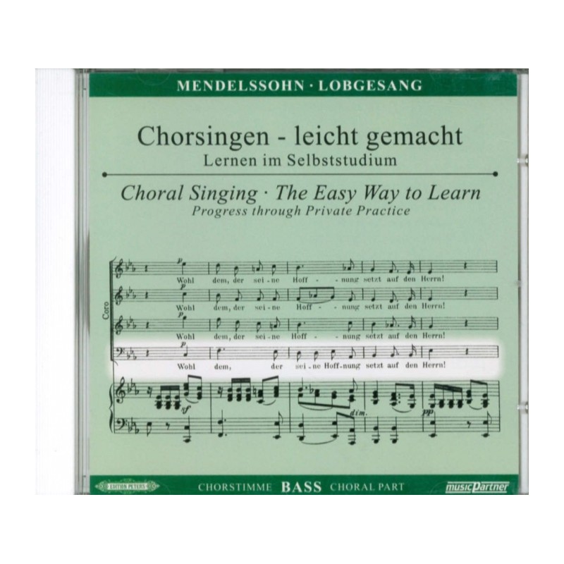 CD LOBGESANG OP.52 - BASS