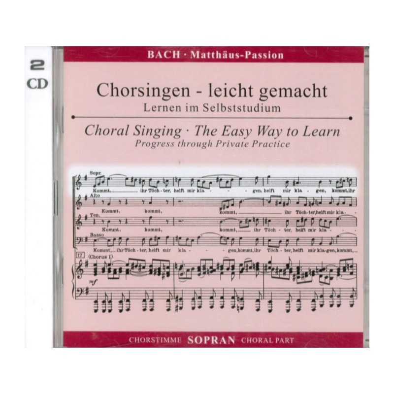 CD MATTHAUS-PASSION - SOPRAN