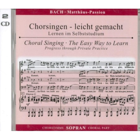 CD MATTHAUS-PASSION - SOPRAN
