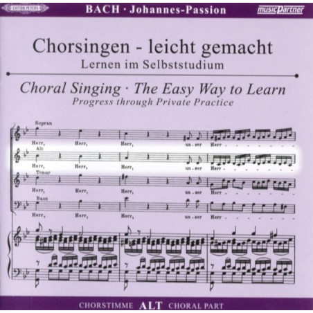 CD JOHANNES-PASSION - ALT