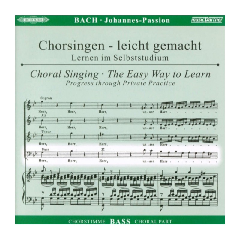 CD JOHANNES-PASSION - BASS