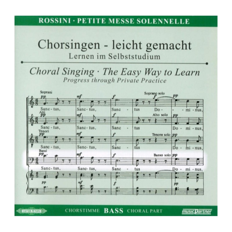 CD PETITE MESSE SOLENNELLE - BASS