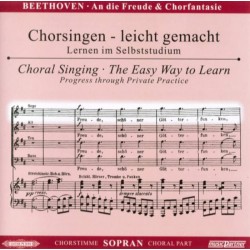 CD AN DIE FREUDE & CHORFANTASIE - SOPRAN