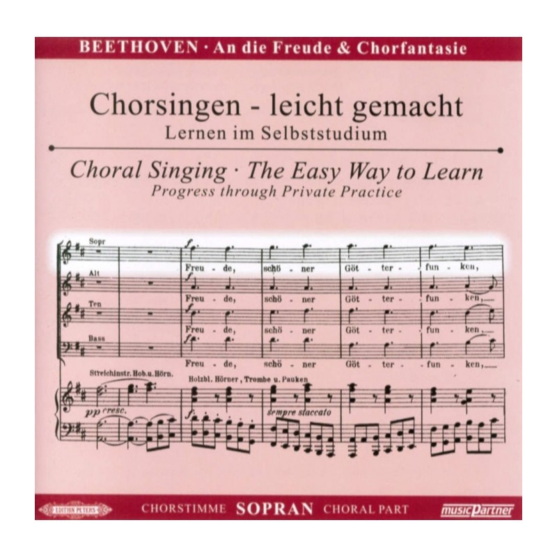 CD AN DIE FREUDE & CHORFANTASIE - SOPRAN