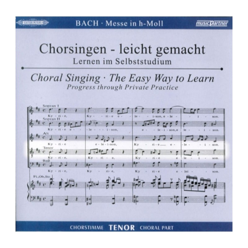 CD MESSE H-MOLL - TENOR
