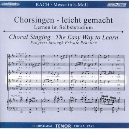 CD MESSE H-MOLL - TENOR