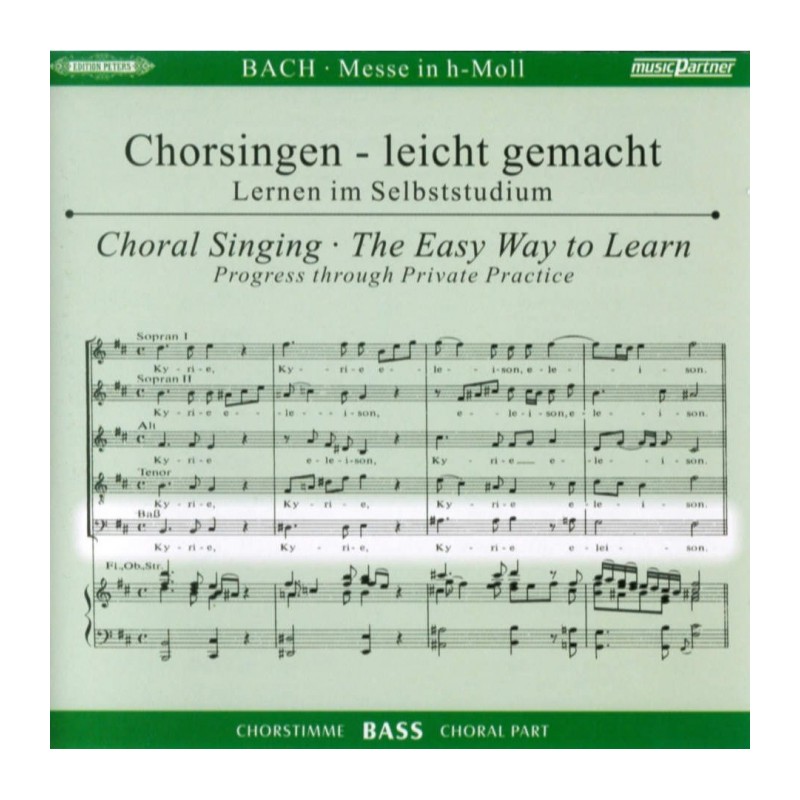 CD MESSE H-MOLL - BASS