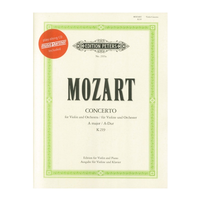 CONCERTO A-MAJOR K.219