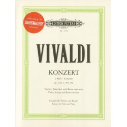 VIOLINKONZERT A-MINOR OP.3/6 RV.356