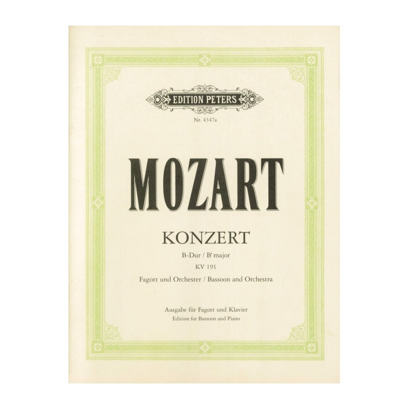 KONZERT 1 SI B-DUR KV.191