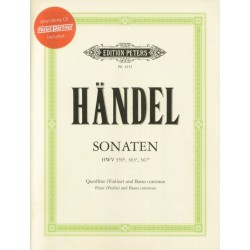 3 SONATEN HWV.359B, 363B & 367B