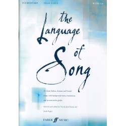 THE LANGUAGE OF SONG (ELEMENTARY) - HIGH VOICE