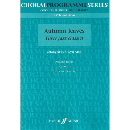 AUTUMN LEAVES. THREE CLASSIC EVA CASSIDY SONGS (SA
