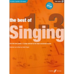 THE BEST OF SINGING GRADES 1-3 (LOW VOICE)