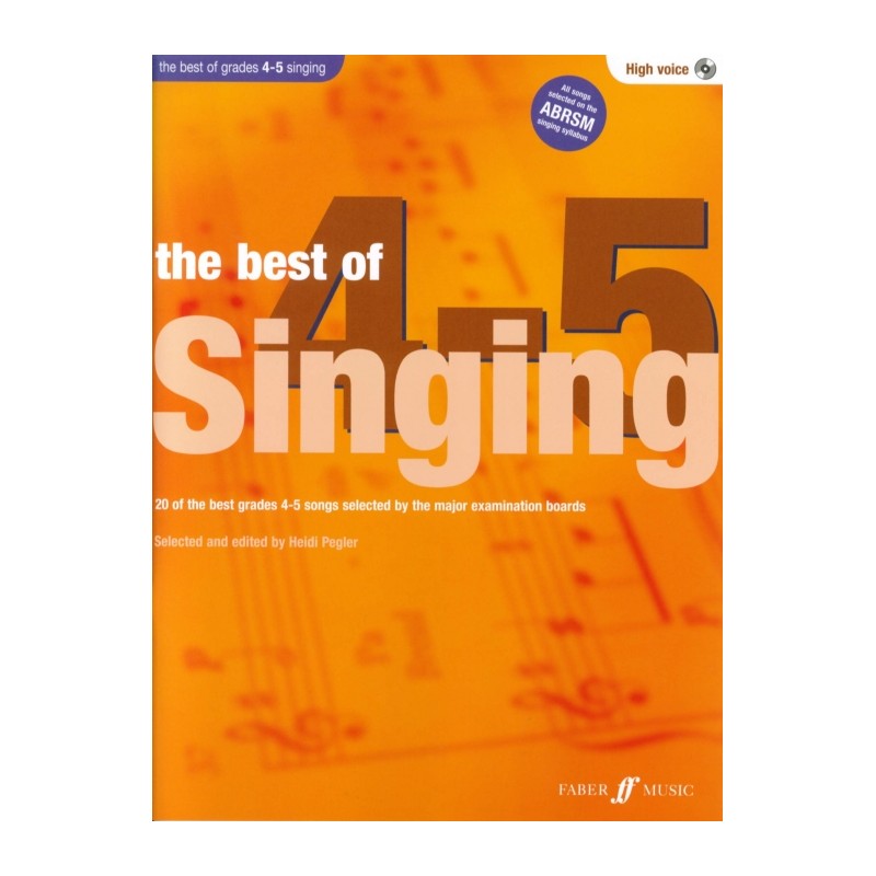 THE BEST OF SINGING 4-5 (HIGH VOICE)