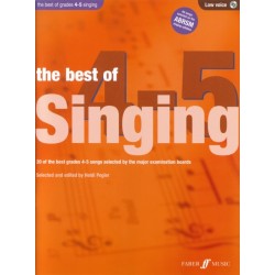 THE BEST OF SINGING 4-5 (LOW VOICE)