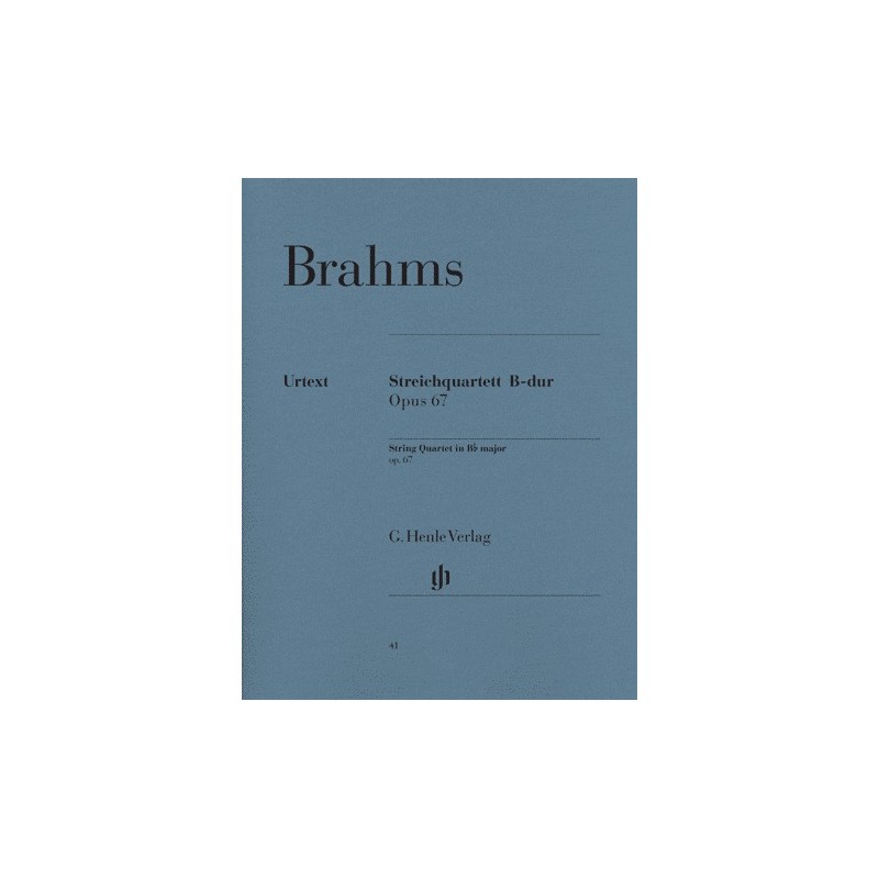 STREICHQUARTETT B-DUR OP.67