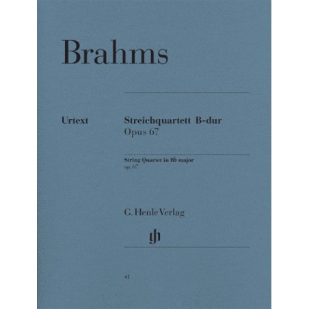 STREICHQUARTETT B-DUR OP.67