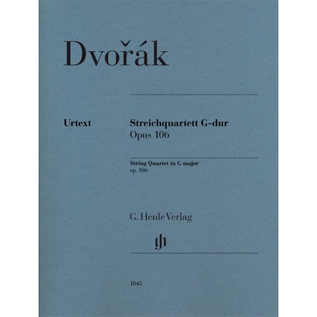 STREICHQUARTETT G-DUR OP.106