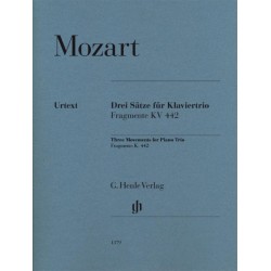 3 SATZE FUR KLAVIERTRIO (FRAGMENTE KV.442)