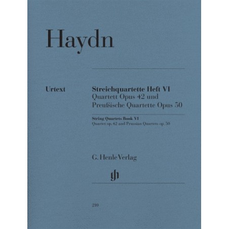 STREICHQUARTETTE HEFT 6 OP.42-50