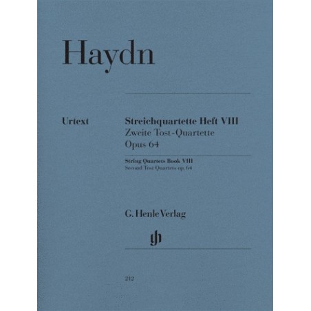 STREICHQUARTETTE OP 64 HEFT 8