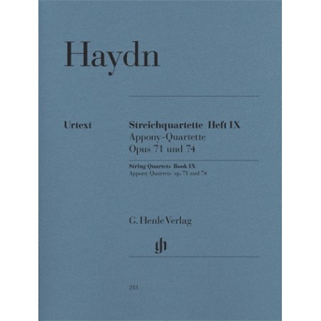 STREICHQUARTETTE OP 71-74 HEFT 9