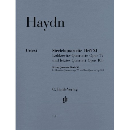 STRICHQUARTETTE OP.77-103 HEFT 11