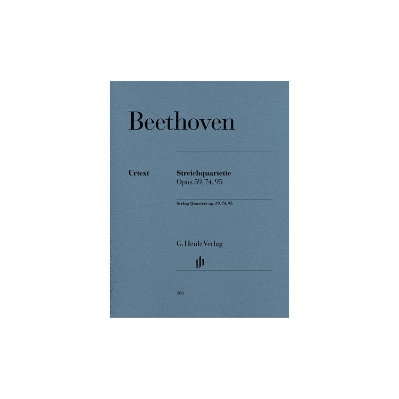 STREICHQUARTETTE OP 59-74-95