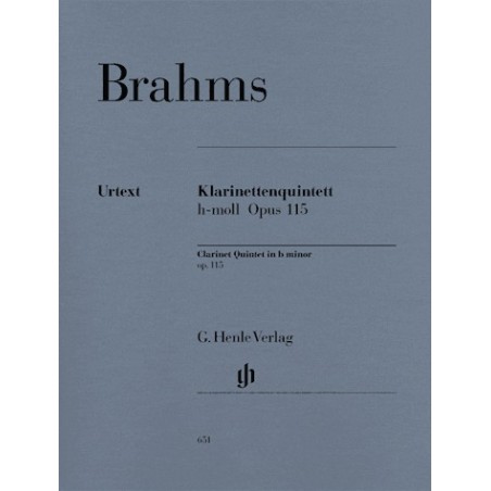 KLARINETTENQUINTETT H MOLL OP 115