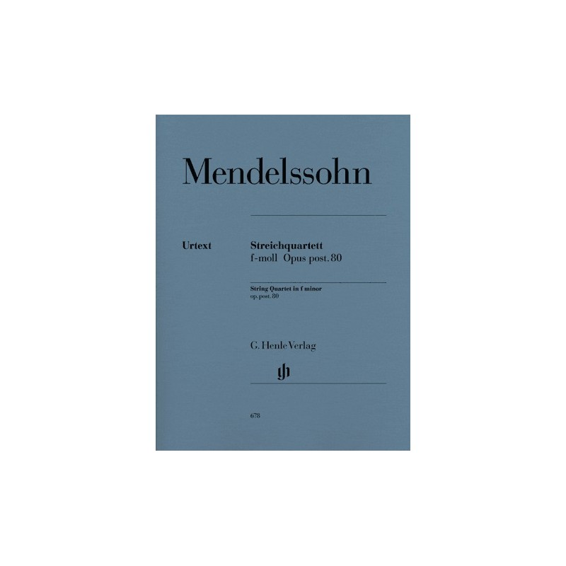 STREICHQUARTETT OP 80