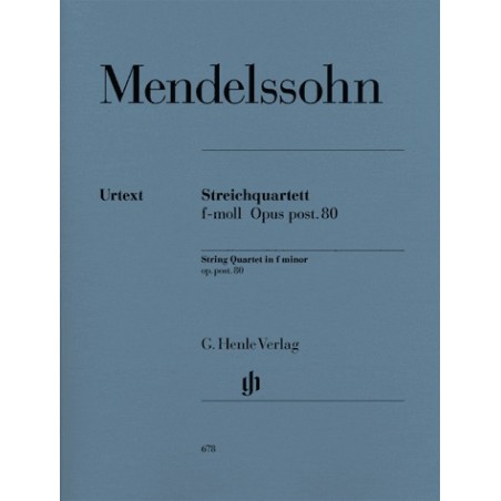 STREICHQUARTETT OP 80