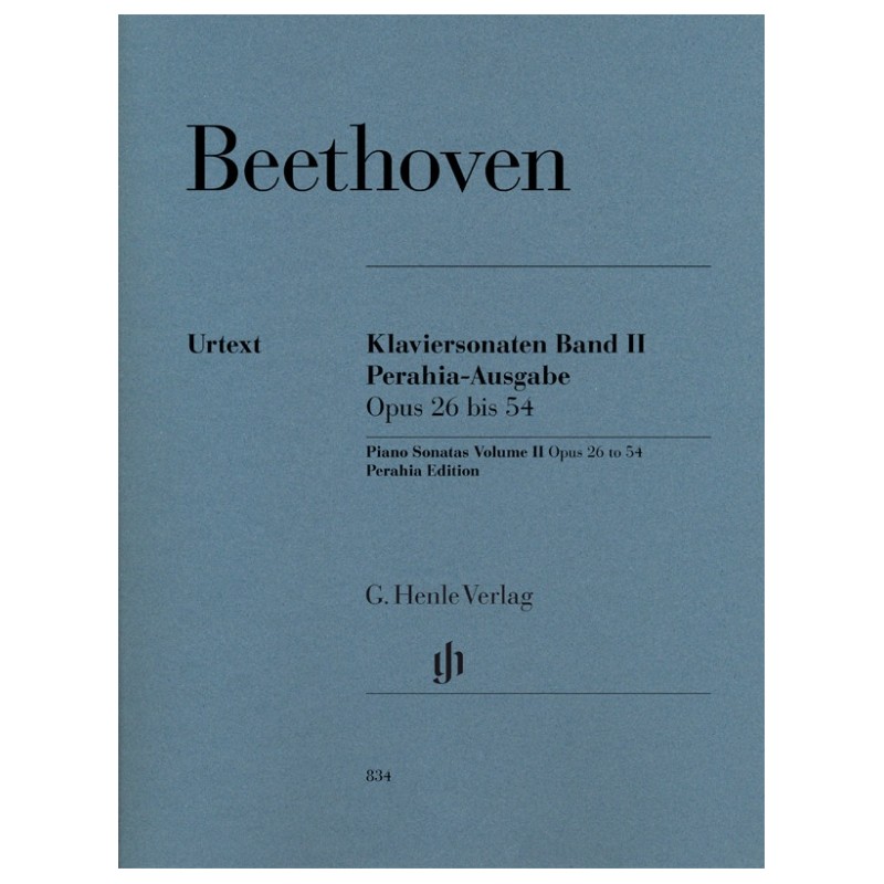 Klaviersonaten vol.2 Perahia-Ausgabe op.26-54