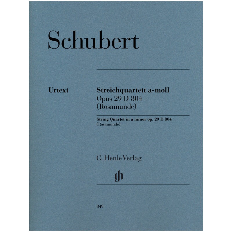 STREICHQUARTETT A-MOLL OP.29 D.804 (ROSAMUNDE)
