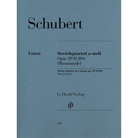 STREICHQUARTETT A-MOLL OP.29 D.804 (ROSAMUNDE)